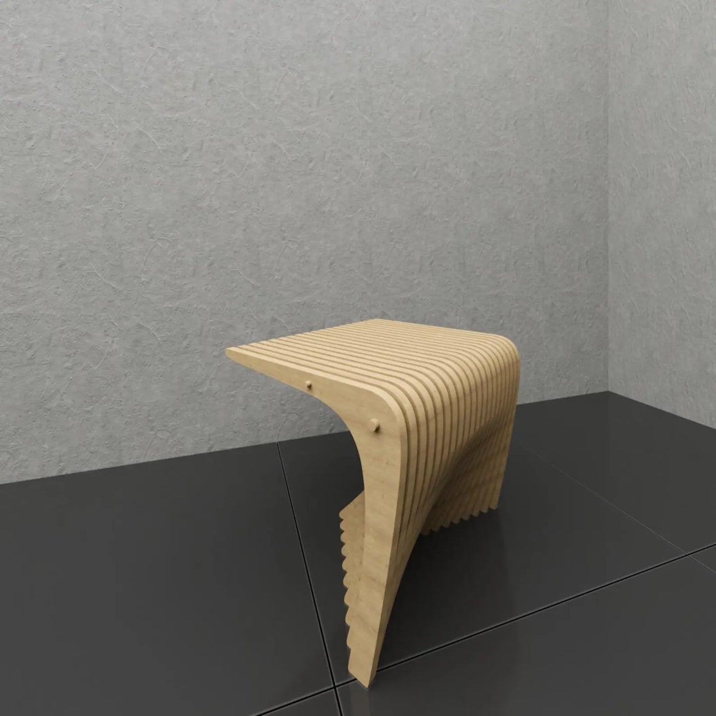 Beffano - Curved Mid Sehpa