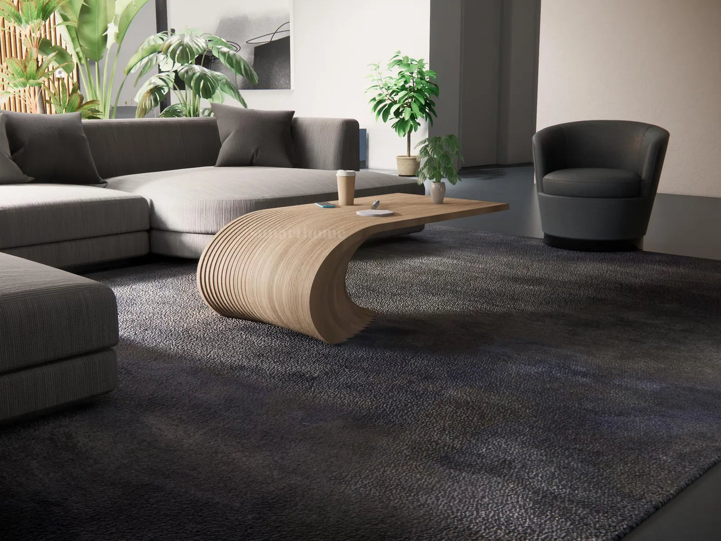 Beffano - Curved Orta Sehpa