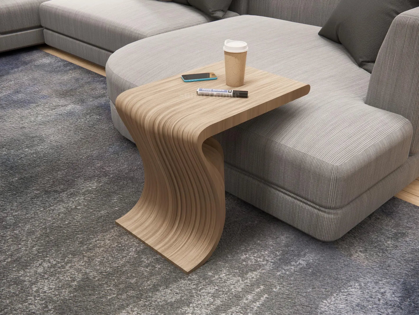 Beffano - Curved Sehpa